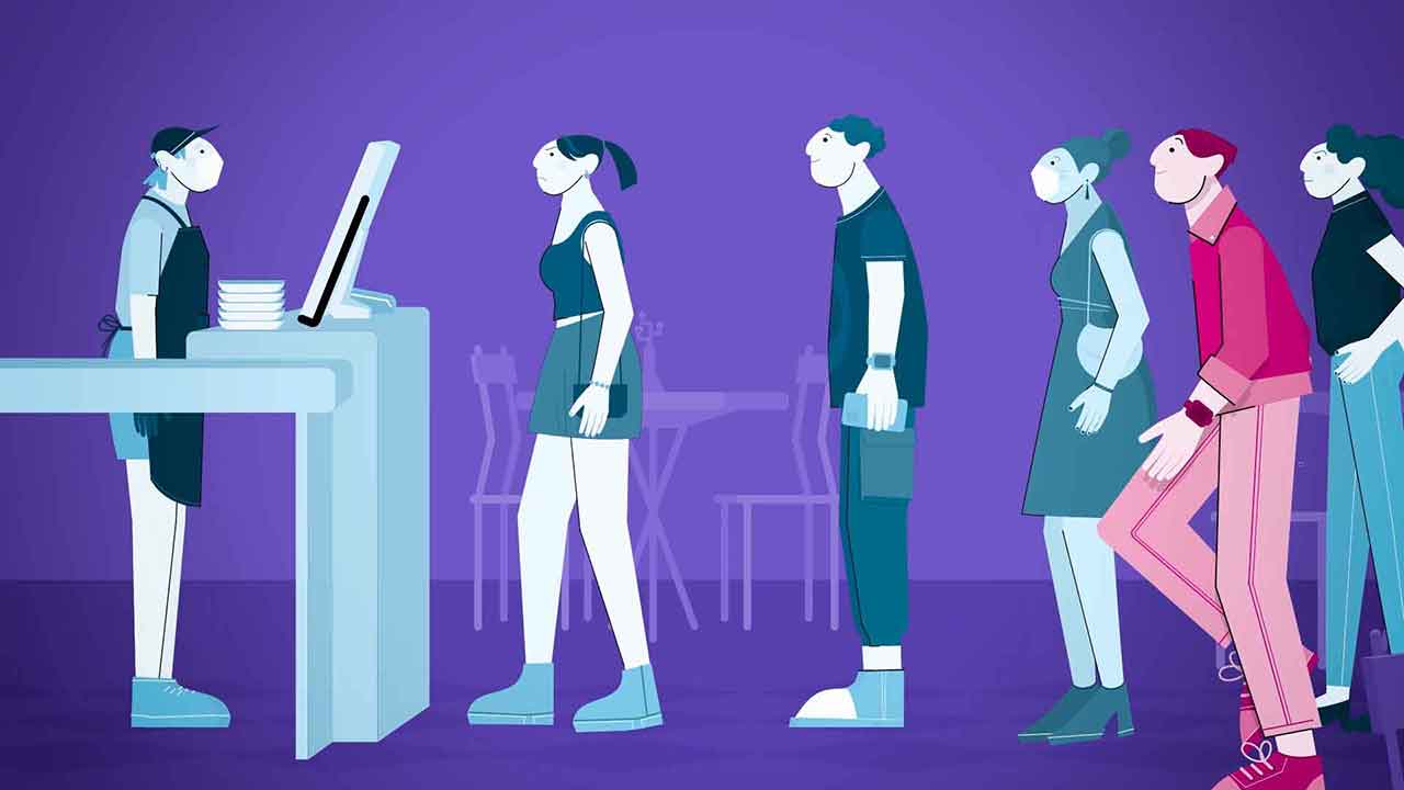 کاور موشن دیزاین ترکیبی دو بعدی و سه بعدی برند NeverQ - کارتون