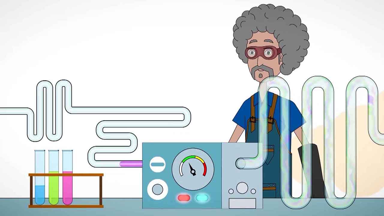 کاور تیتراژ آغازین سریال پروفسور او - موشن دیزاین دو بعدی - کارتون