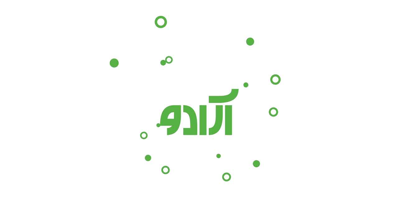 کاور لوگو انیمیشن اپلیکیشن آرادو - دو بعدی