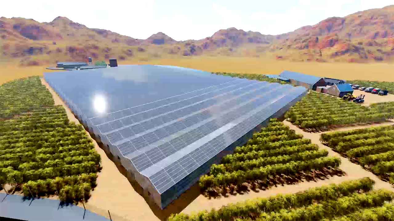 کاور موشن دیزاین سه بعدی معرفی پروژه مزرعه بیدمشک - آرادو