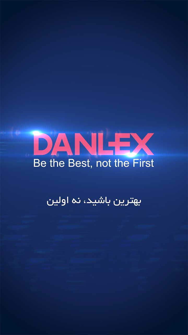 کاور موشن دیزاین معرفی شعار دنلکس - دو بعدی - سه بعدی - تایپوگرافی انیمیشن