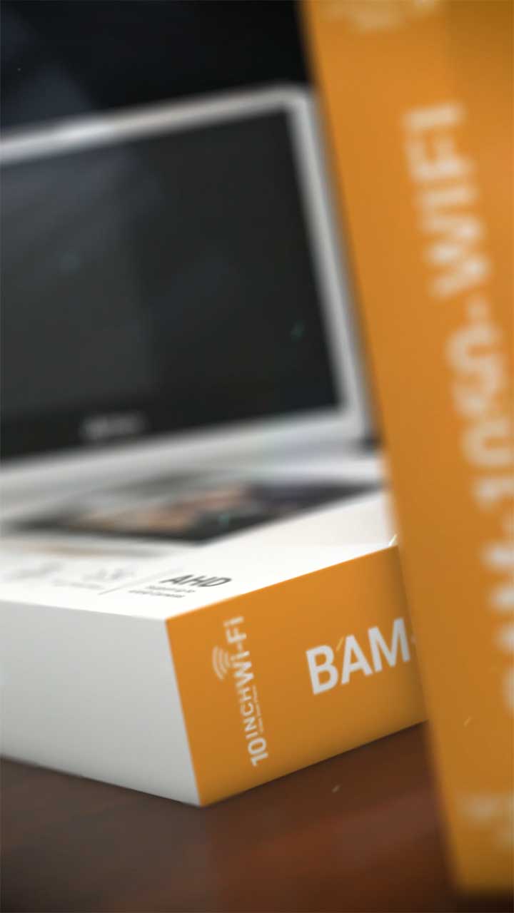 کاور موشن دیزاین بسته‌بندی محصول، آیفون تصویری برایتون - سه بعدی